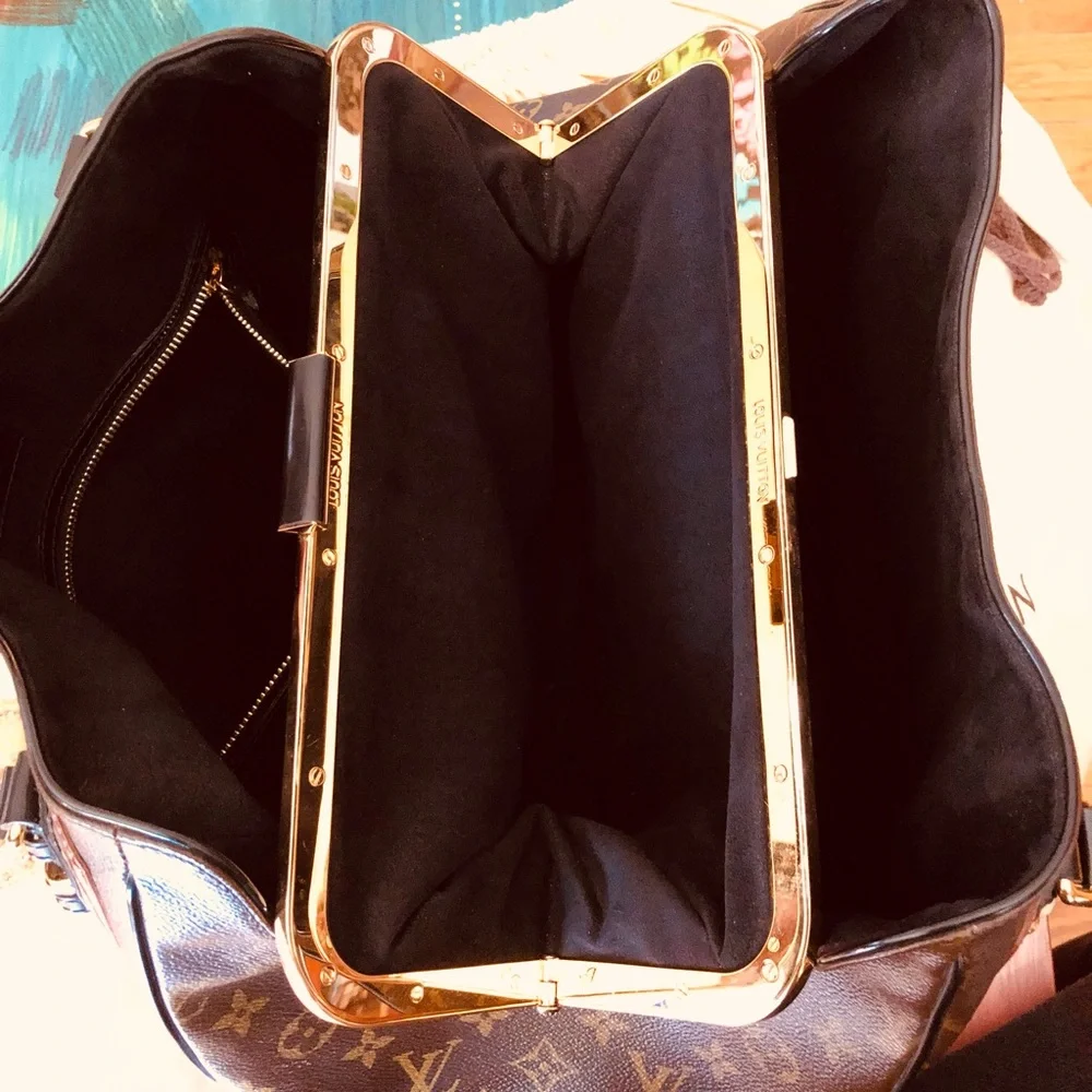 🍒LOUIS VUITTON Mirage Greit Handbag VINTAGE LImited Edition Monogram - Picture 4 of 10